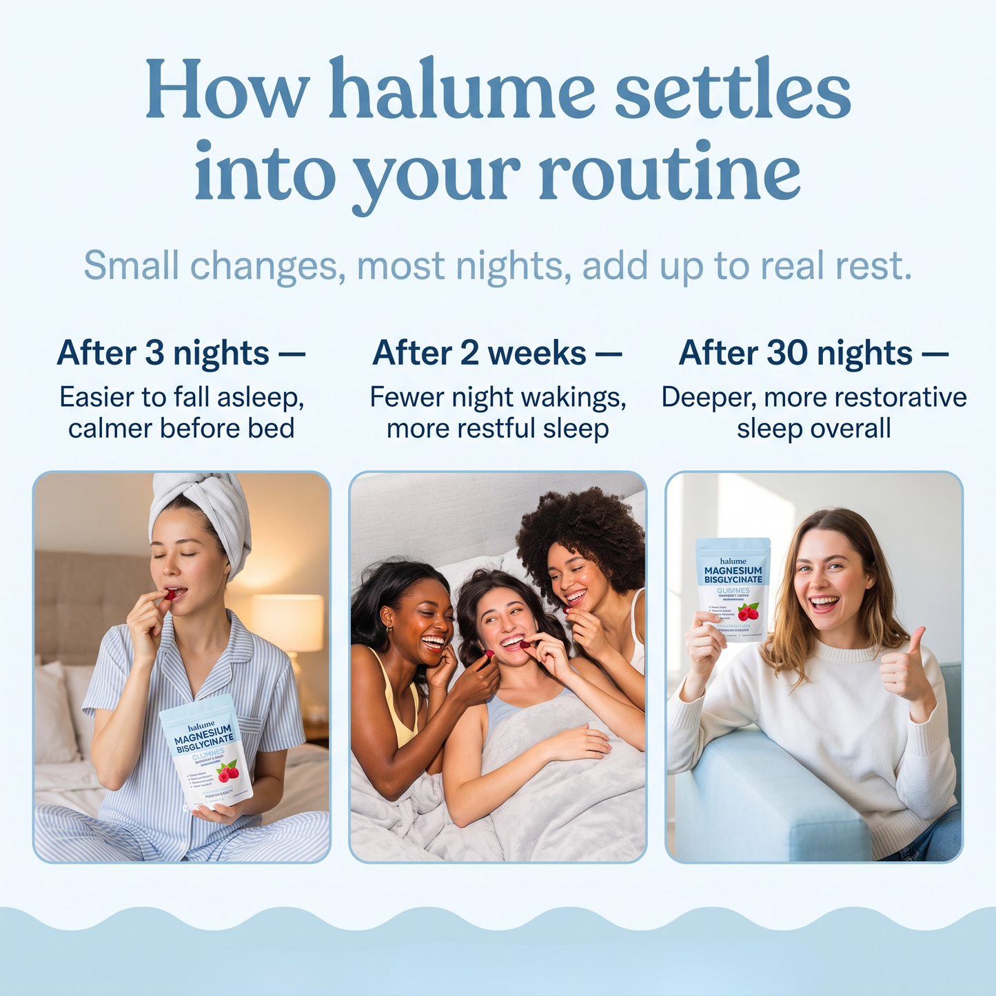 halume Magnesium Bisglycinate Gummies